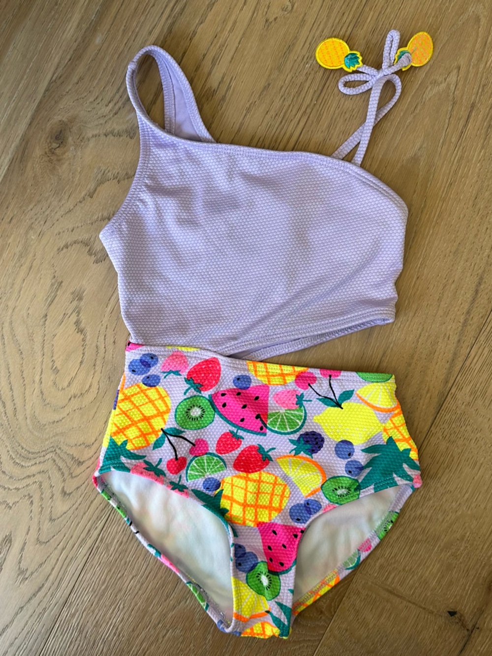 Cat & Jack One Piece Swimsuit Lilac S